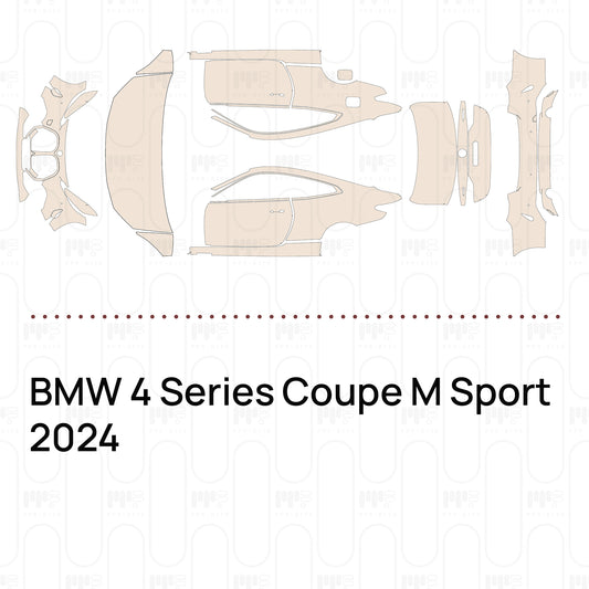 PPF prédécoupé BMW 4 Series Coupe M Sport 2024