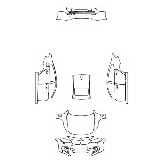 Pre-Cut PPF BMW 4 Series Gran Coupe Sport 2018 - PPF-Kits
