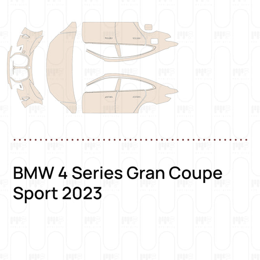 PPF prédécoupé BMW 4 Series Gran Coupe Sport 2023