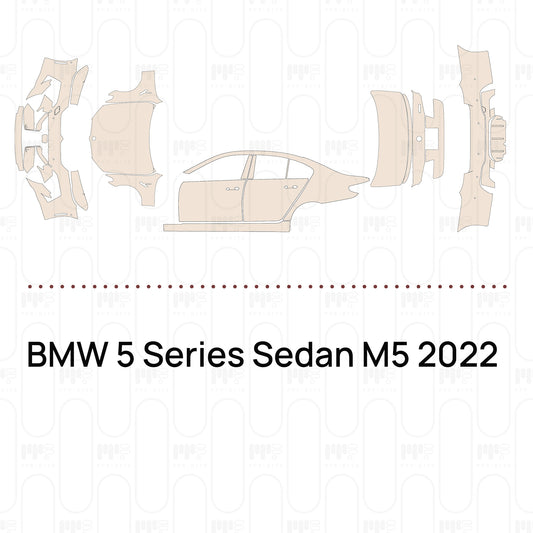 PPF prédécoupé BMW 5 Series Sedan M5 2022