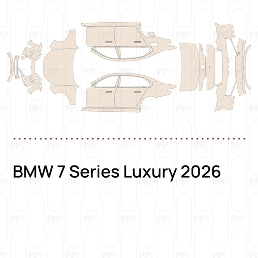 PPF prédécoupé BMW 7 Series Luxury 2026