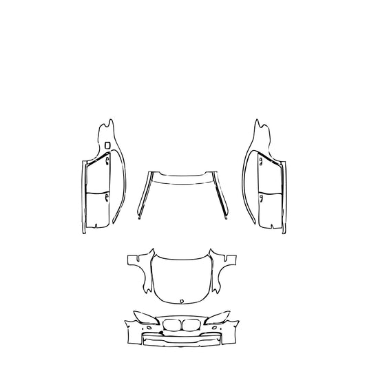 Pre-Cut PPF BMW 7 Series M Sport 2009 - PPF-Kits