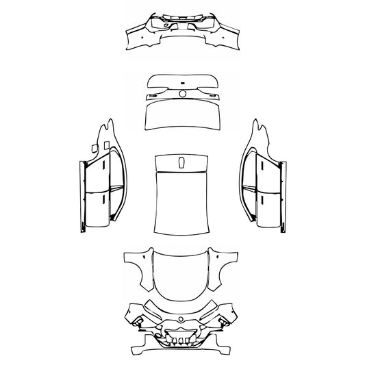 Pre-Cut PPF BMW 7 Series M Sport 2024 - PPF-Kits