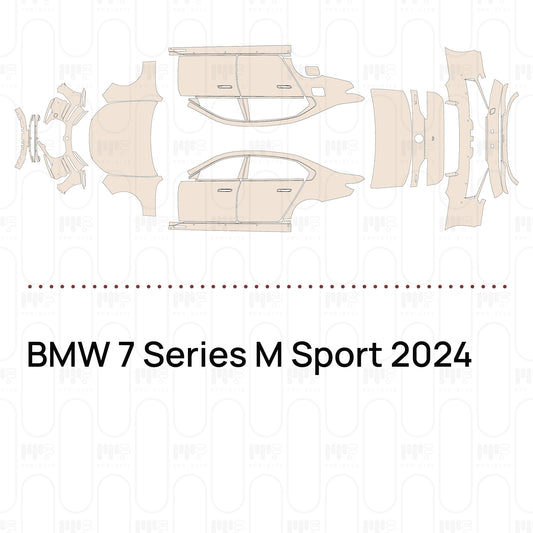 PPF prédécoupé BMW 7 Series M Sport 2024