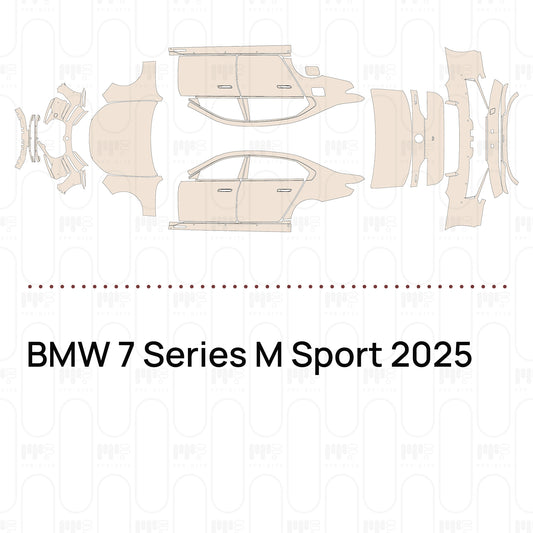 PPF prédécoupé BMW 7 Series M Sport 2025
