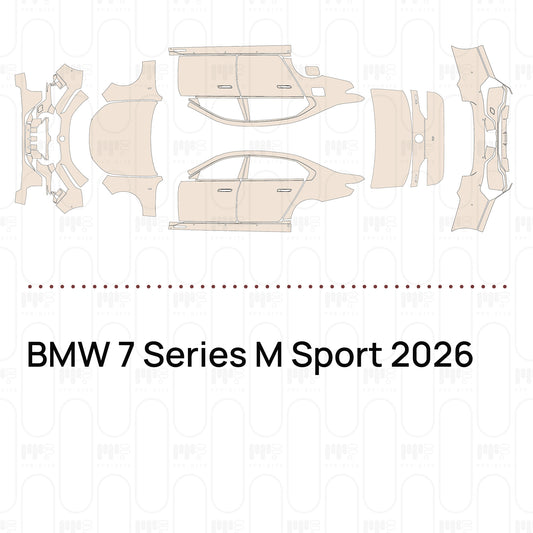PPF prédécoupé BMW 7 Series M Sport 2026