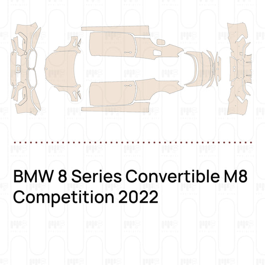 PPF prédécoupé BMW 8 Series Convertible M8 Competition 2022