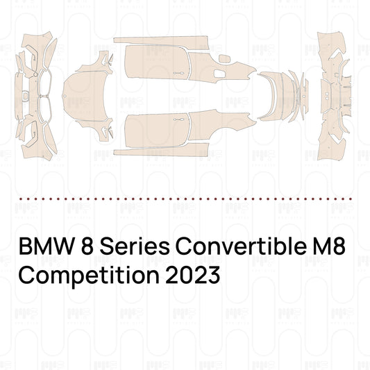 PPF prédécoupé BMW 8 Series Convertible M8 Competition 2023