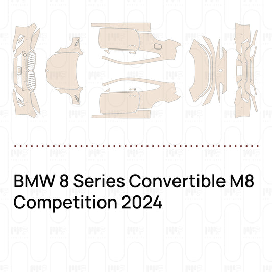 PPF prédécoupé BMW 8 Series Convertible M8 Competition 2024