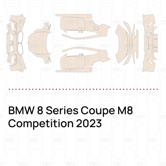 PPF prédécoupé BMW 8 Series Coupe M8 Competition 2023