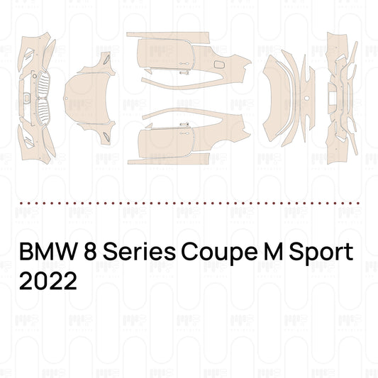 PPF prédécoupé BMW 8 Series Coupe M Sport 2022
