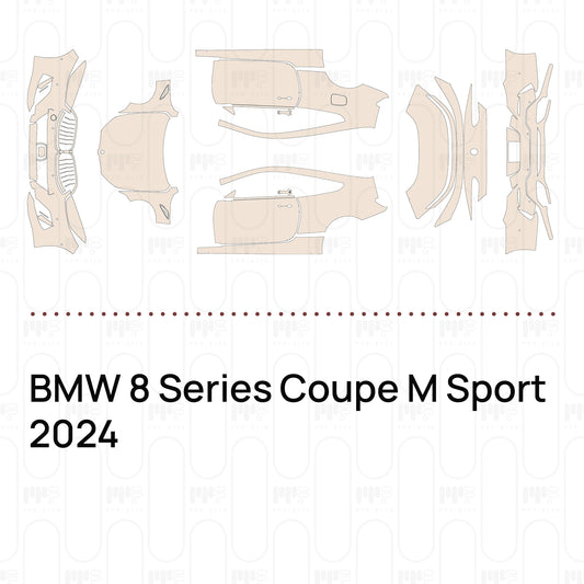 PPF prédécoupé BMW 8 Series Coupe M Sport 2024