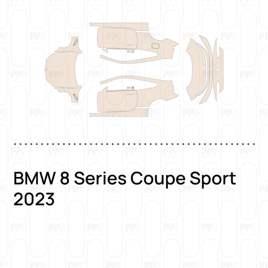 PPF prédécoupé BMW 8 Series Coupe Sport 2023