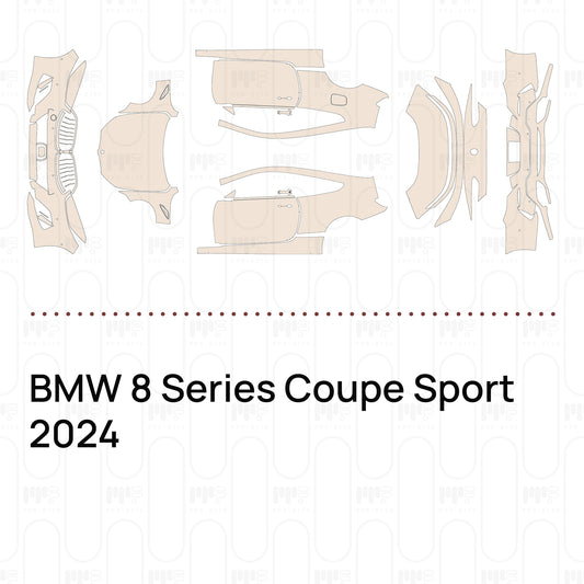 PPF prédécoupé BMW 8 Series Coupe Sport 2024