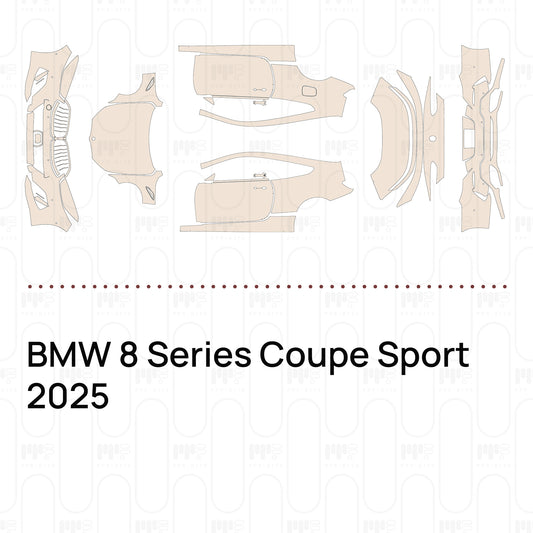 PPF prédécoupé BMW 8 Series Coupe Sport 2025