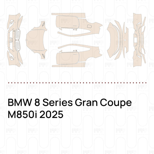 PPF prédécoupé BMW 8 Series Gran Coupe M850i 2025
