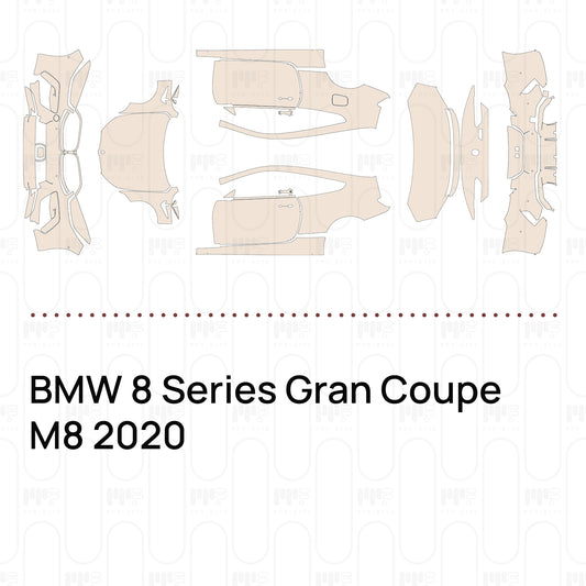 PPF prédécoupé BMW 8 Series Gran Coupe M8 2020