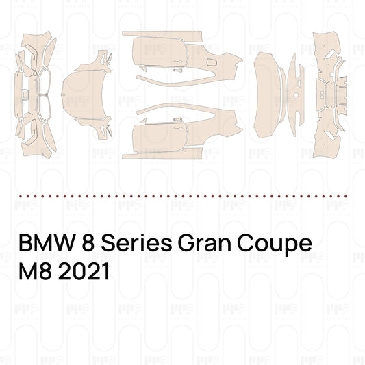 PPF prédécoupé BMW 8 Series Gran Coupe M8 2021
