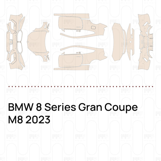 PPF prédécoupé BMW 8 Series Gran Coupe M8 2023