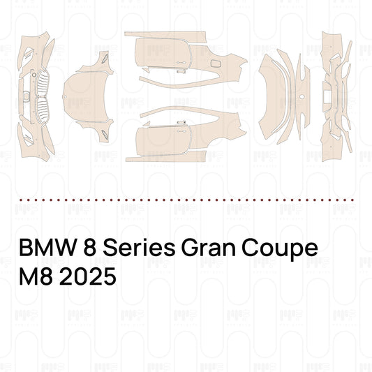 PPF prédécoupé BMW 8 Series Gran Coupe M8 2025