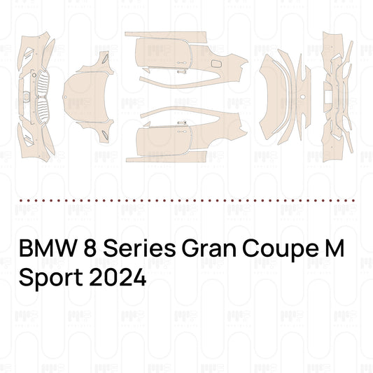 PPF prédécoupé BMW 8 Series Gran Coupe M Sport 2024