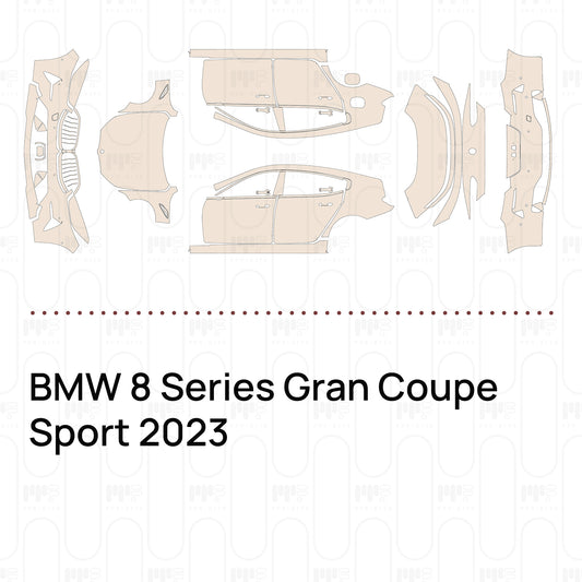 PPF prédécoupé BMW 8 Series Gran Coupe Sport 2023