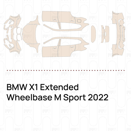 PPF prédécoupé BMW X1 Extended Wheelbase M Sport 2022