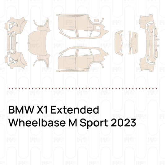 PPF prédécoupé BMW X1 Extended Wheelbase M Sport 2023