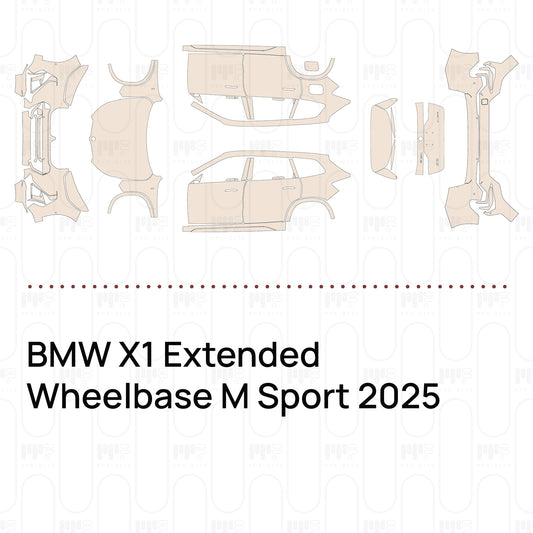 PPF prédécoupé BMW X1 Extended Wheelbase M Sport 2025