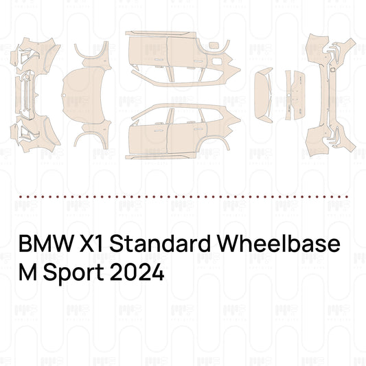 PPF prédécoupé BMW X1 Standard Wheelbase M Sport 2024