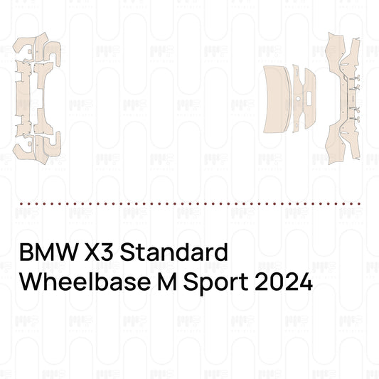 PPF prédécoupé BMW X3 Standard Wheelbase M Sport 2024