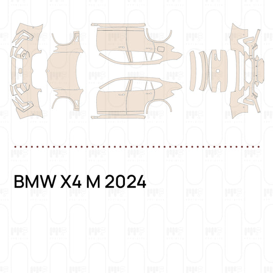 PPF prédécoupé BMW X4 M 2024