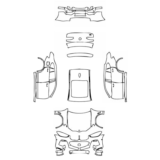 Pre-Cut PPF BMW X4 M Sport 2019 - PPF-Kits