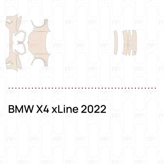 PPF prédécoupé BMW X4 xLine 2022
