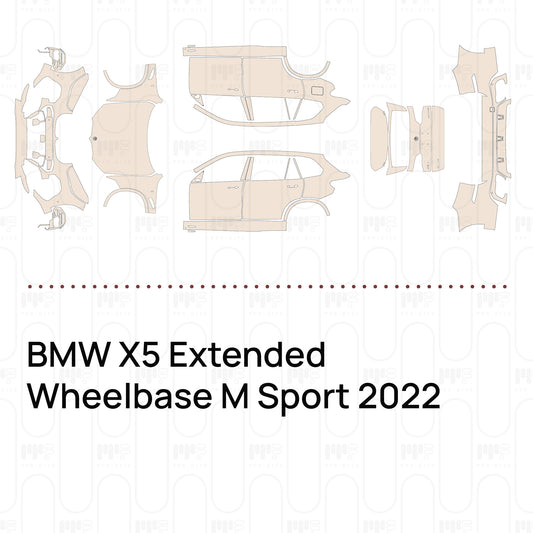 PPF prédécoupé BMW X5 Extended Wheelbase M Sport 2022