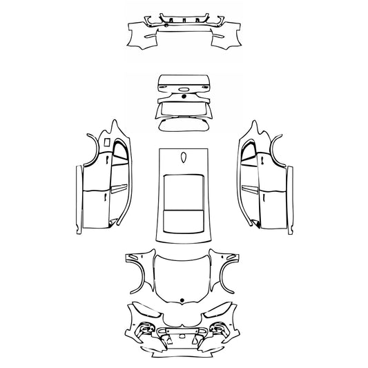Pre-Cut PPF BMW X5 Standard Wheelbase M Sport 2022 - PPF-Kits