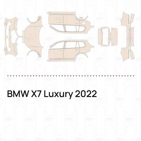 PPF prédécoupé BMW X7 Luxury 2022