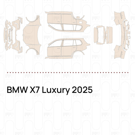 PPF prédécoupé BMW X7 Luxury 2025