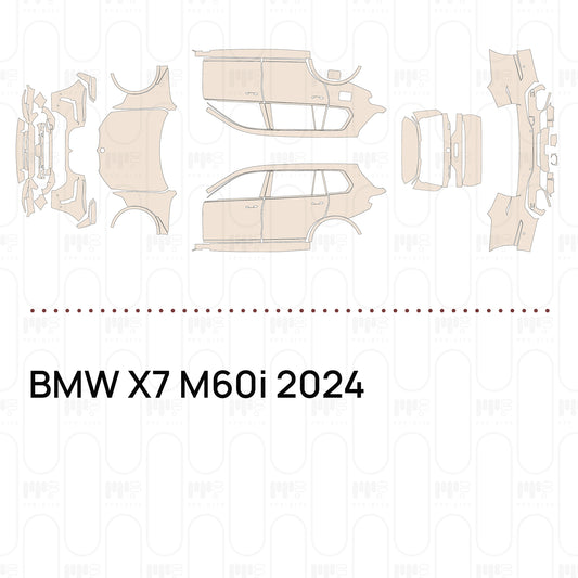 PPF prédécoupé BMW X7 M60i 2024