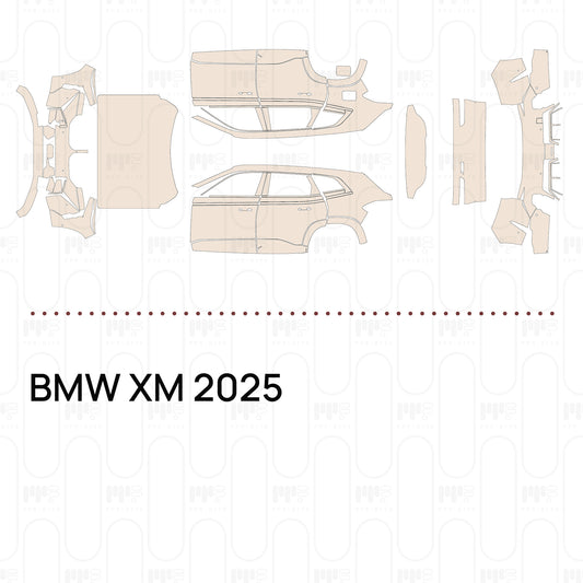 PPF prédécoupé BMW XM 2025
