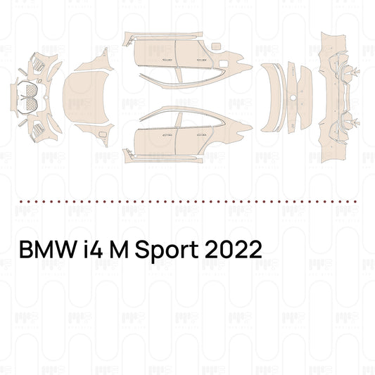 PPF prédécoupé BMW i4 M Sport 2022