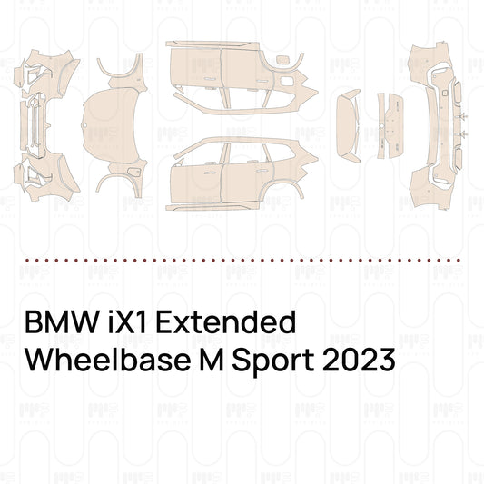 PPF prédécoupé BMW iX1 Extended Wheelbase M Sport 2023