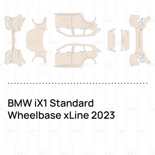 PPF prédécoupé BMW iX1 Standard Wheelbase xLine 2023