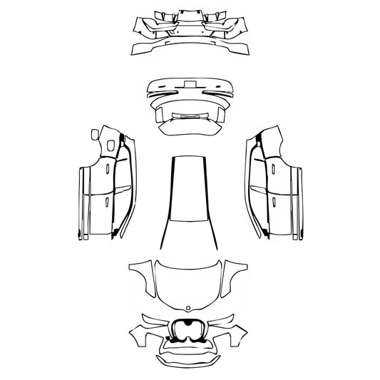 Pre-Cut PPF BMW iX M Sport 2022 - PPF-Kits
