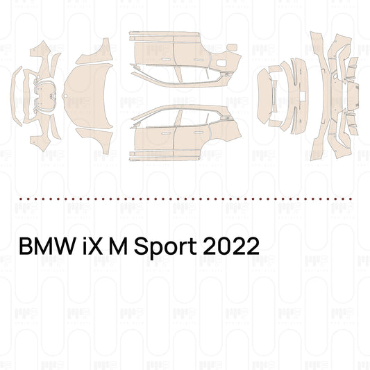 PPF prédécoupé BMW iX M Sport 2022