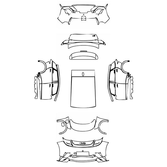 Pre-Cut PPF BYD Dolphin (CN) Flagship 2025 - PPF-Kits