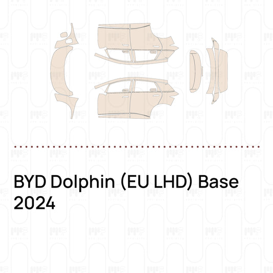 PPF prédécoupé BYD Dolphin (EU LHD) Base 2024