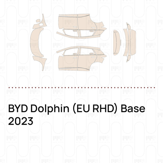 PPF prédécoupé BYD Dolphin (EU RHD) Base 2023