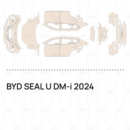 PPF prédécoupé BYD SEAL U DM-i 2024