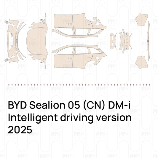 PPF prédécoupé BYD Sealion 05 (CN) DM-i Intelligent driving version 2025
